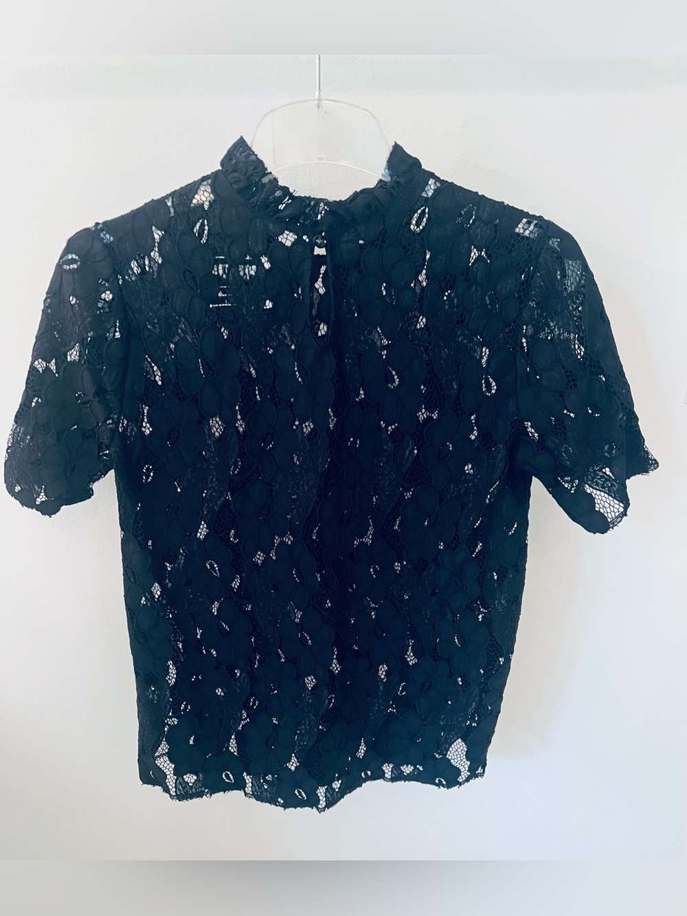 Essentiel Antwerp Lace Short Sleeve Top